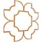 Ekena Millwork 41W x 41H x 14T Small Anderson Decorative Fretwork Wood Ceiling Panels, Cherry CELW41X41X0250ANDCH - alternate 8